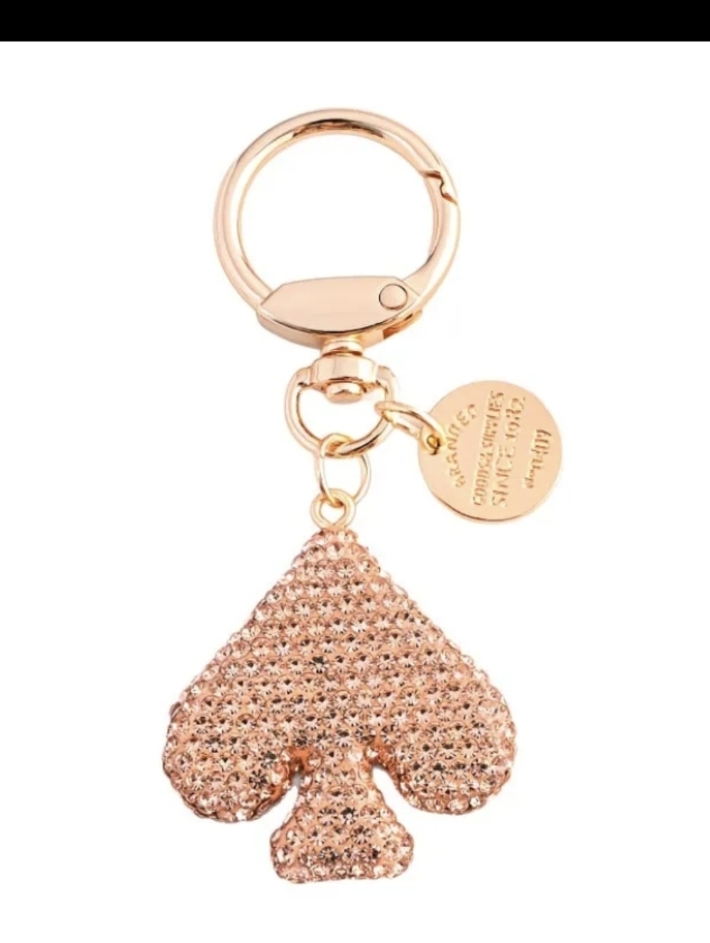 Spade ♠️ Bag Charm/ Keychain NEW